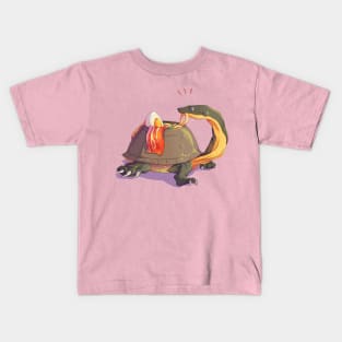 Noodle Turtle Kids T-Shirt